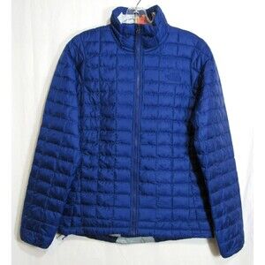 The North Face Blue Thermoball Eco Quilted Packable Long Sleeve Jacket XS EUC